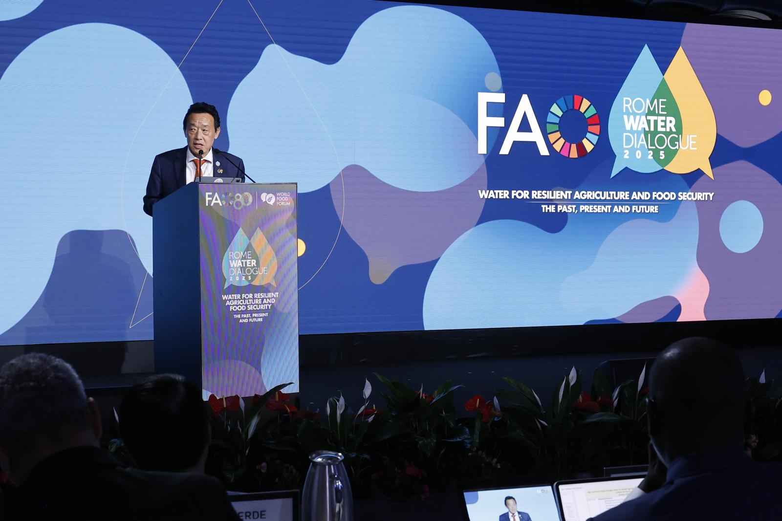 Rome Water Dialogue advocates for concrete solutions to the global water crisis