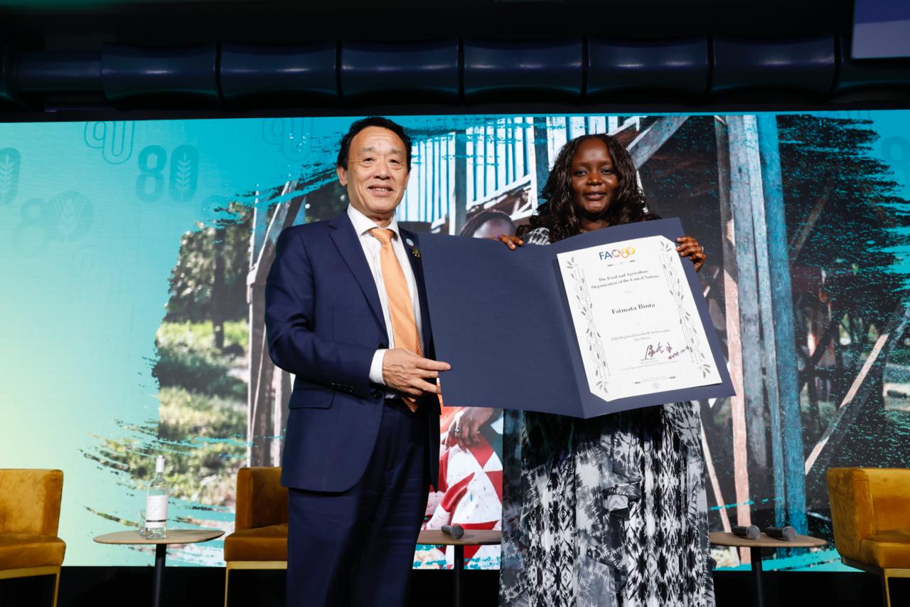 Chef Fatmata Binta designated FAO Regional Goodwill Ambassador for Africa